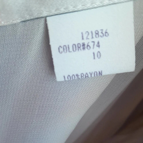 Hugo Buscati Collection Vintage Purple Floral Dress - Picture 5 of 7